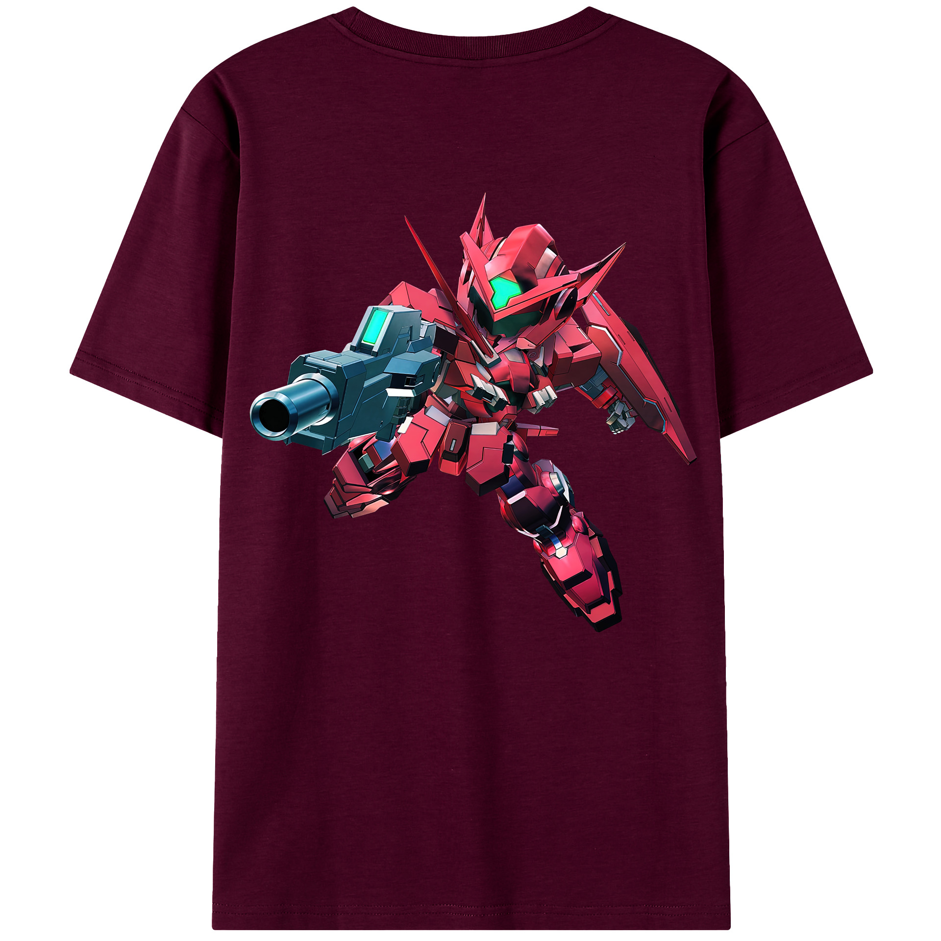 （画像用） 機動戦士ガンダム Mobile Suit Gundam レディース半袖Tシャツ(バックプリント)